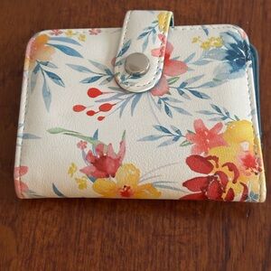 Floral Print Wallet